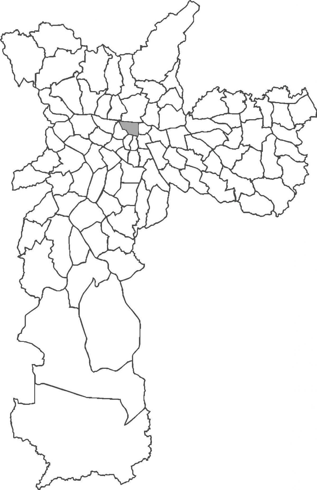 מפה של Bom Retiro