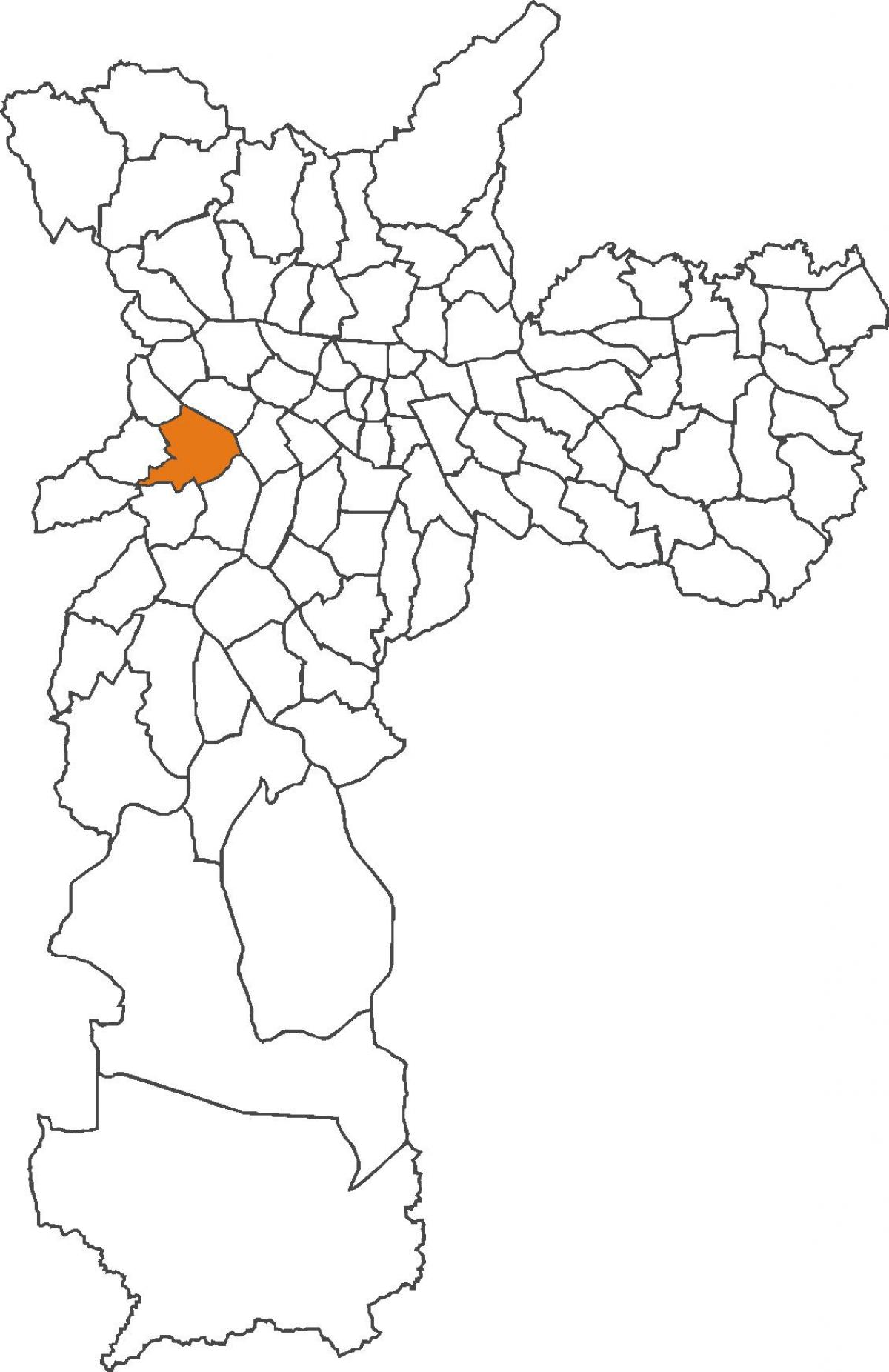 מפה של Butantã מחוז