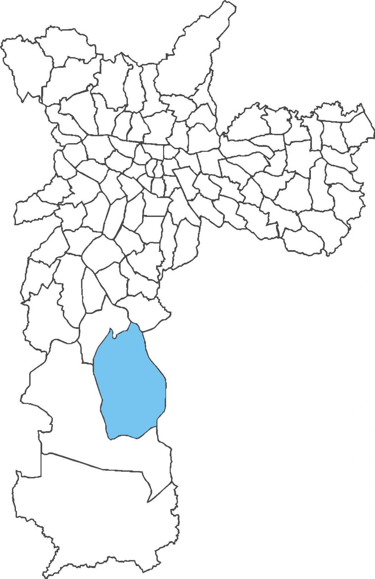 מפה של Grajaú מחוז