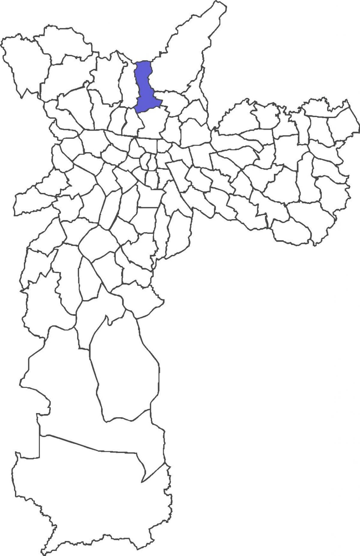 מפה של Mandaqui מחוז