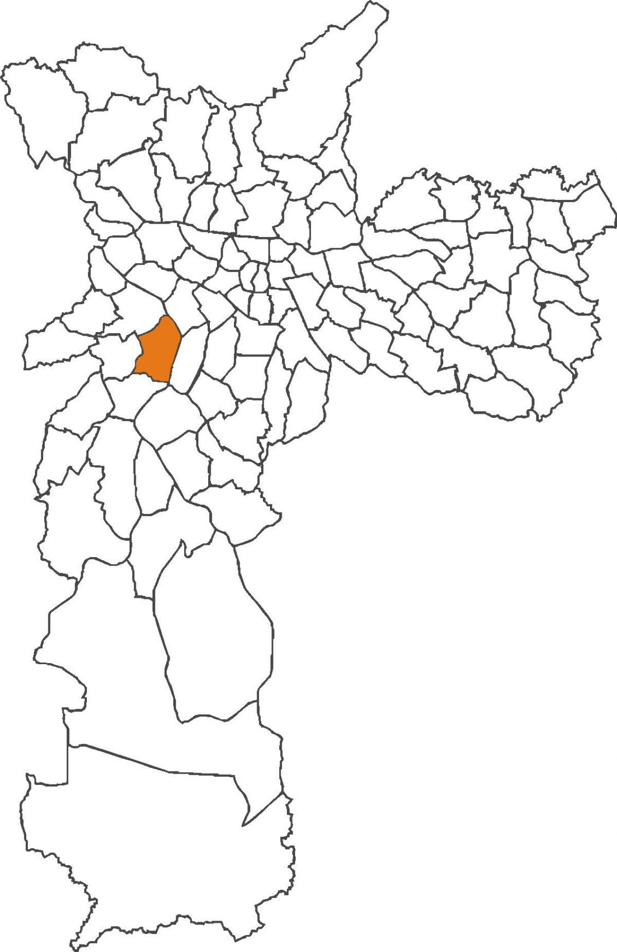 מפה של Morumbi district