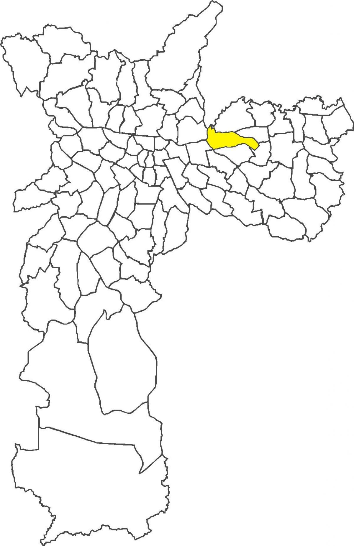 מפה של Penha מחוז