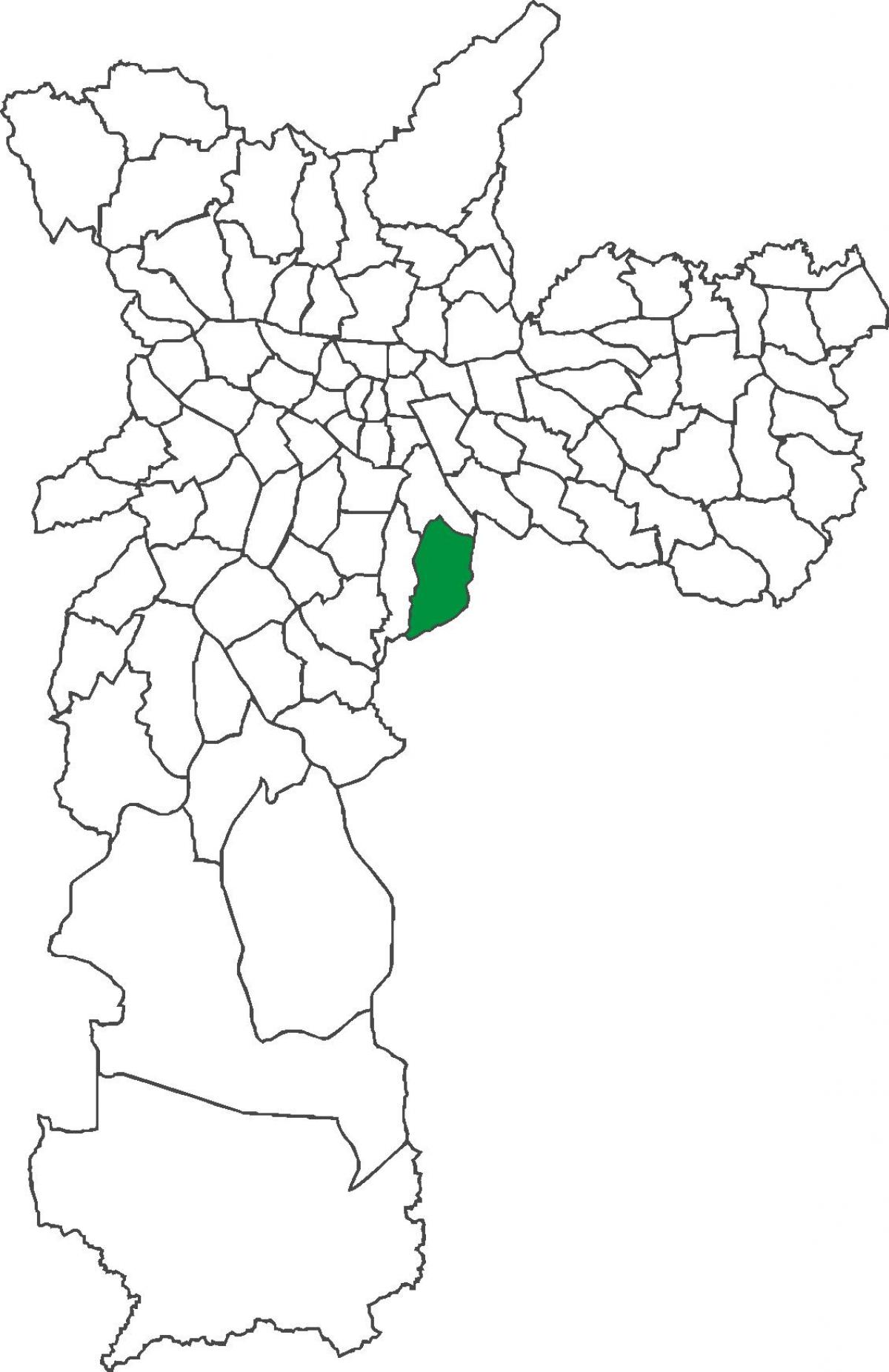מפה של Sacomã מחוז
