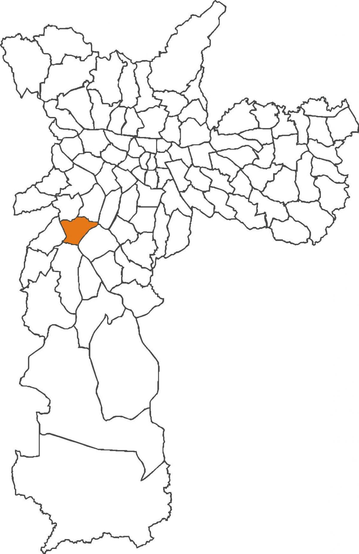 מפה של Vila אנדראדה מחוז
