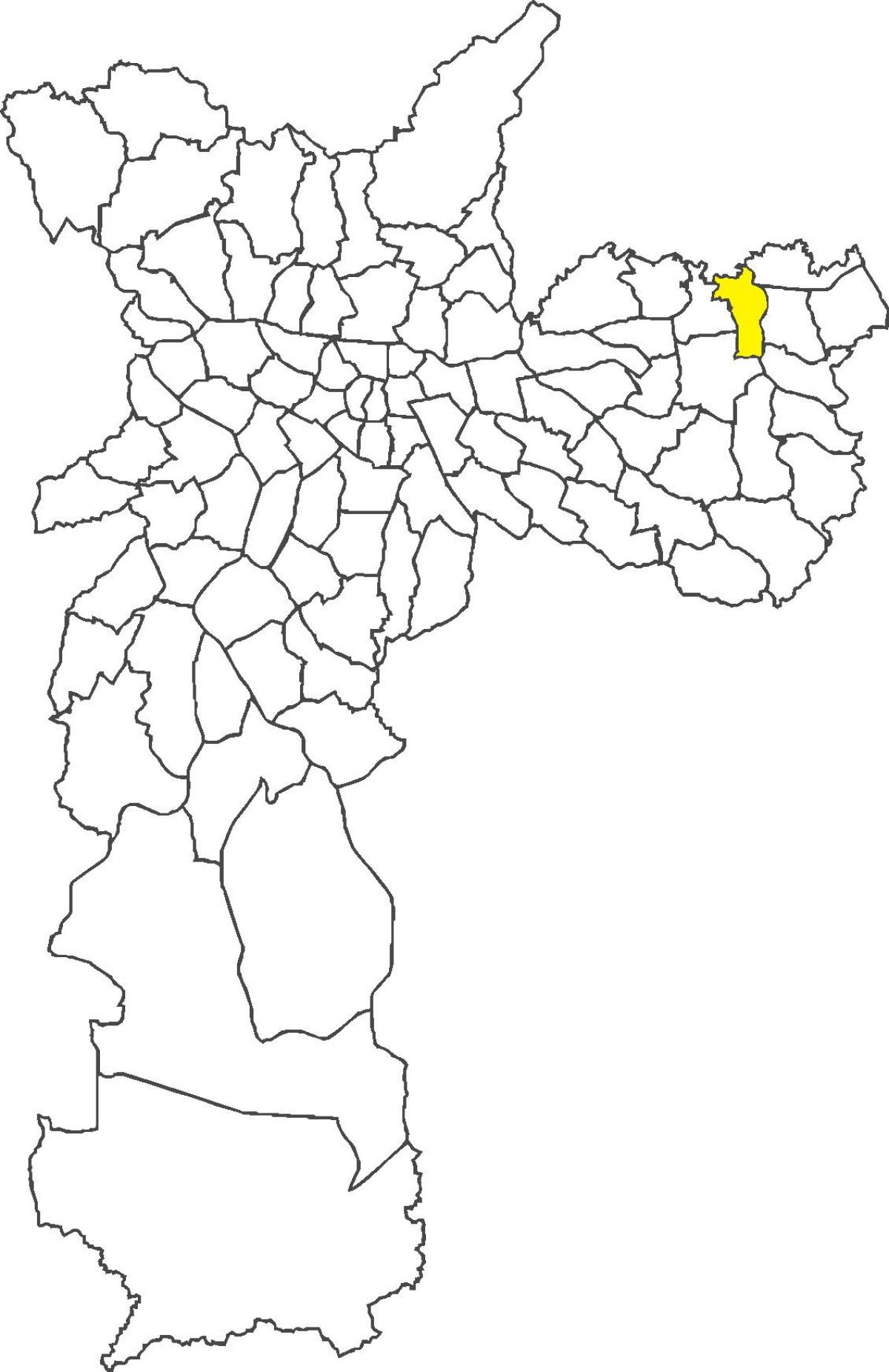 מפה של מיגל פאוליסטה מחוז