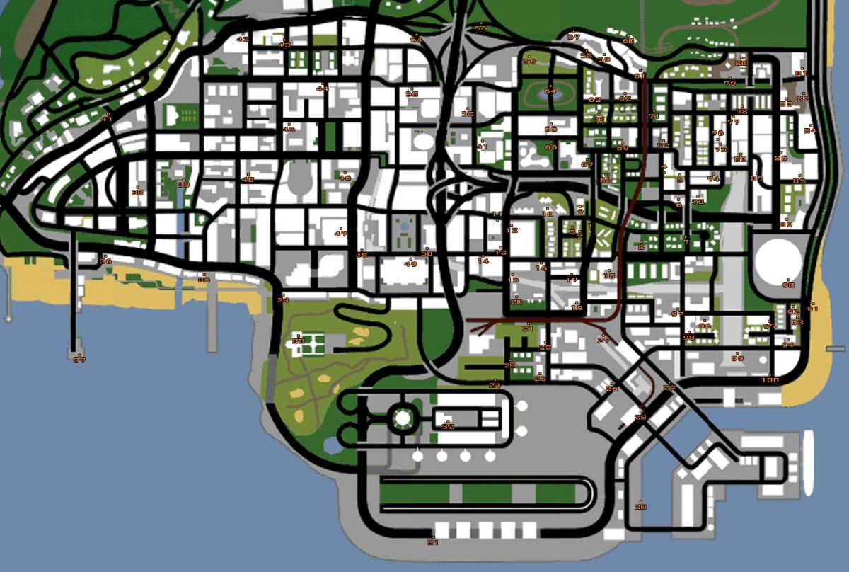 מפה של סאו פאולו pichação