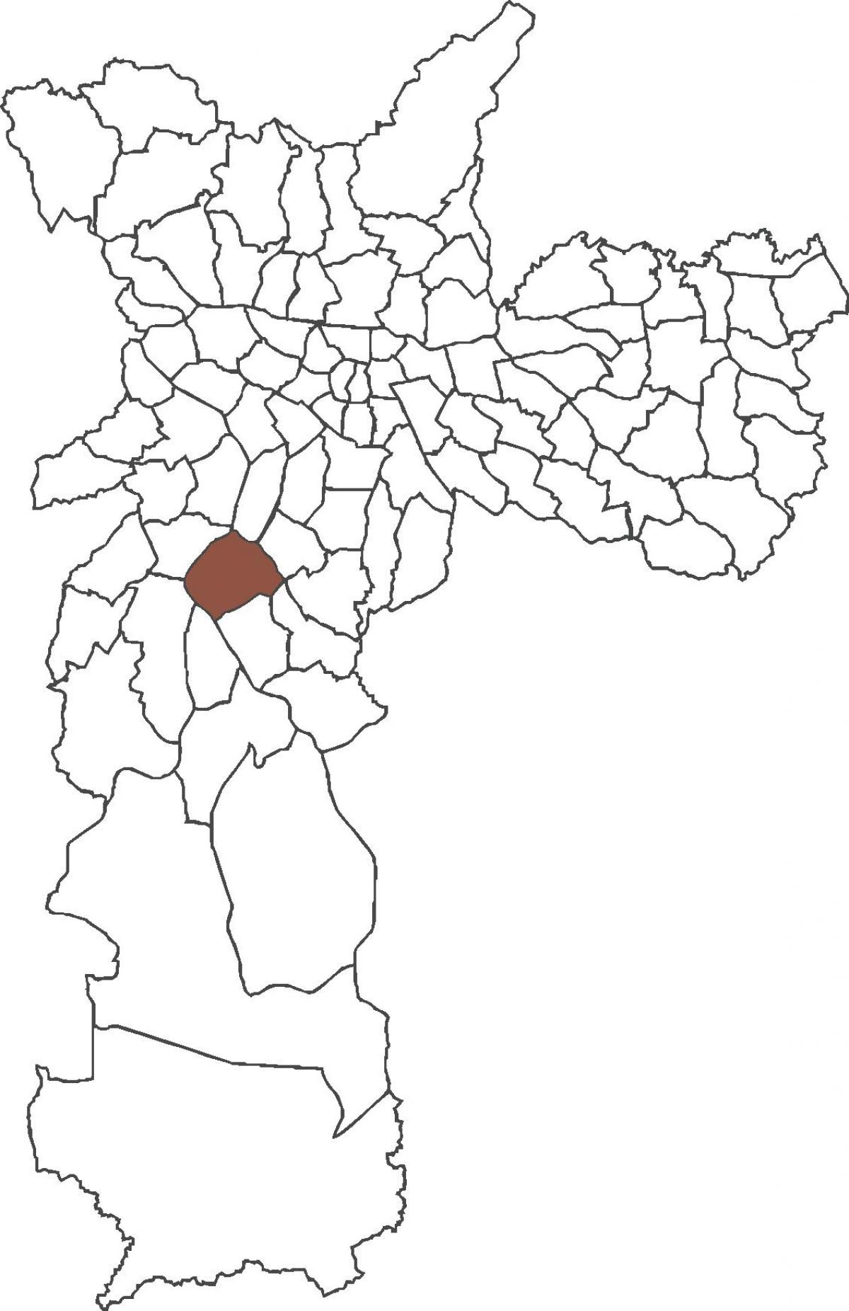 מפה של סנטו אמארו מחוז