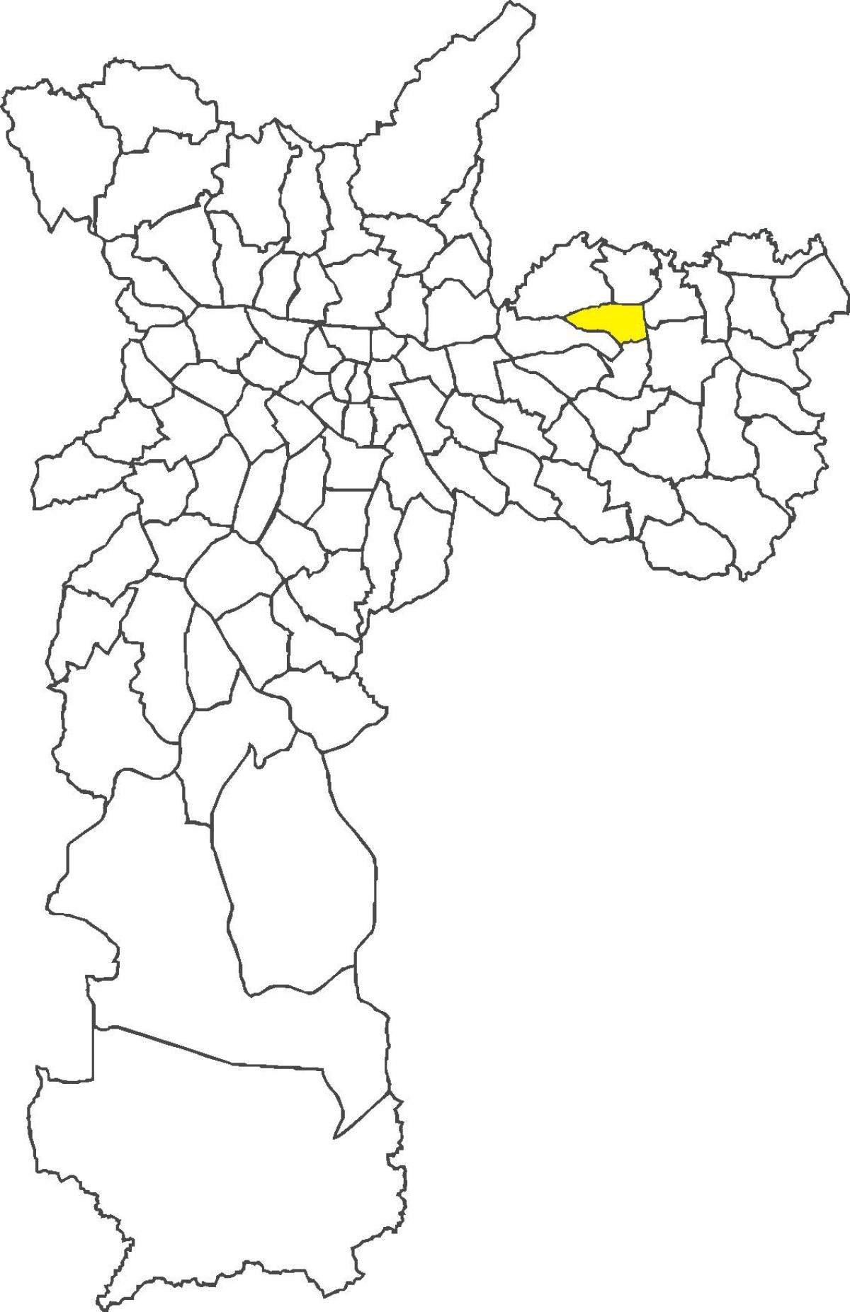 מפה של פונטה ראסה מחוז