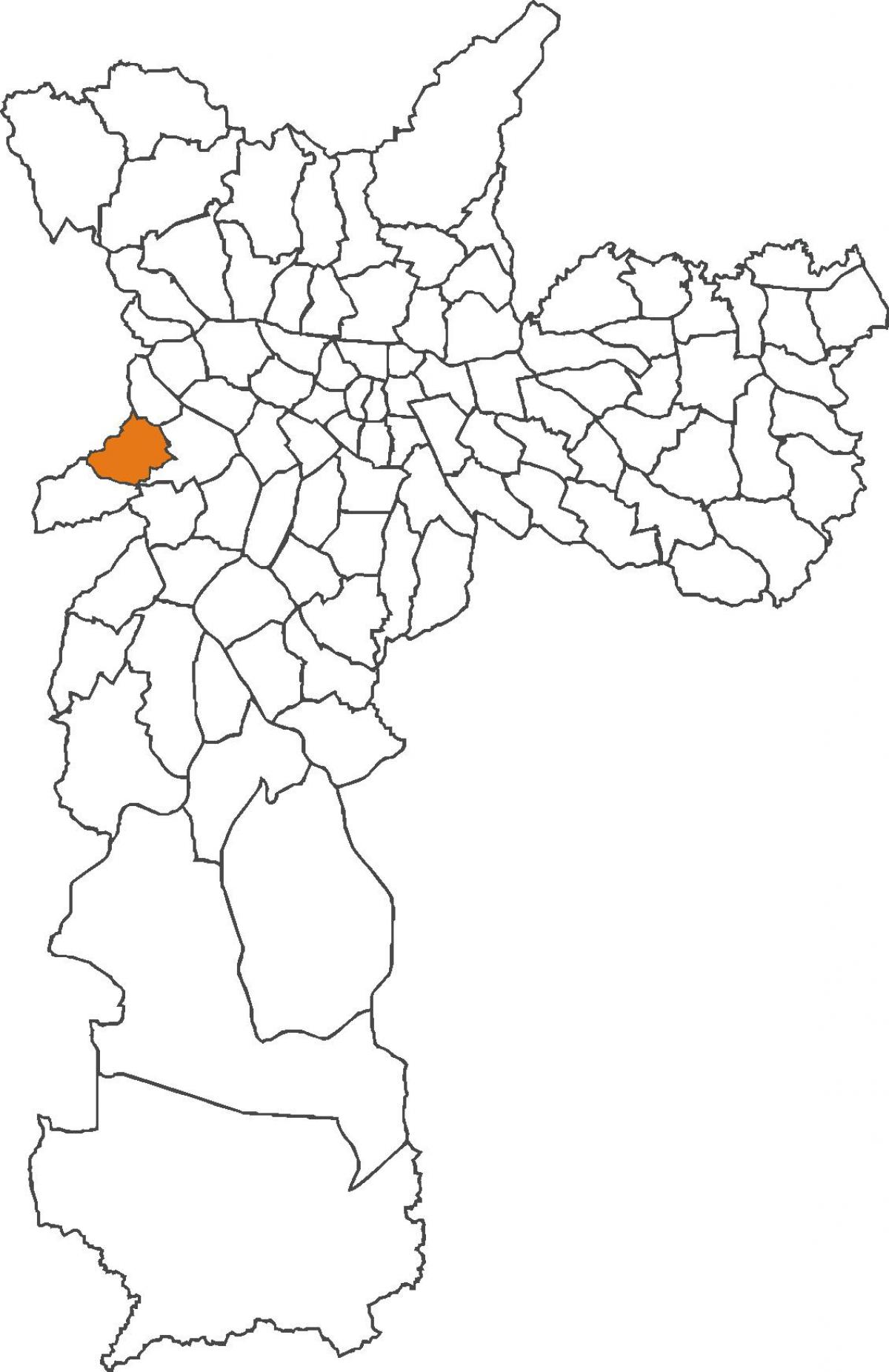 מפה של ריו Pequeno מחוז