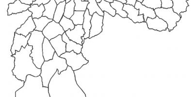מפה של Alto de Pinheiros מחוז