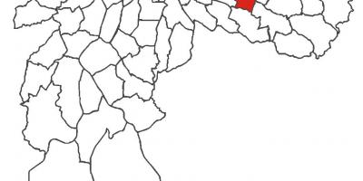 מפה של Aricanduva מחוז