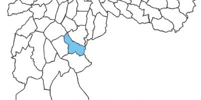 מפה של Cidade Ademar מחוז