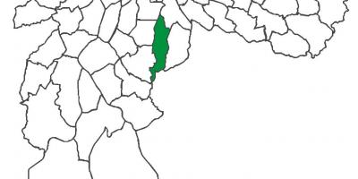 מפה של Cursino מחוז