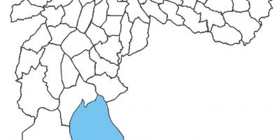 מפה של Grajaú מחוז