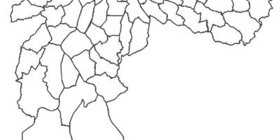 מפה של Guaianases מחוז