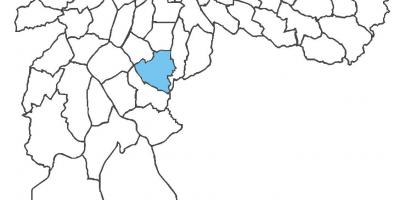 מפה של Jabaquara מחוז