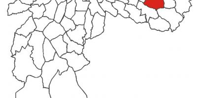 מפה של Parque do Carmo מחוז