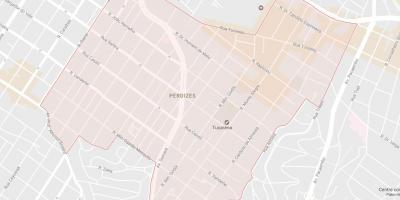 מפה של סאו פאולו Perdizes