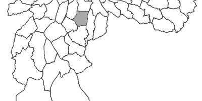 מפה של Saúde מחוז