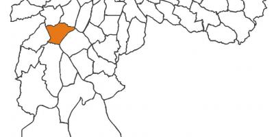 מפה של Vila אנדראדה מחוז