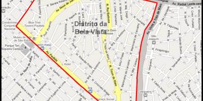 מפה של בלה ויסטה, סאו פאולו