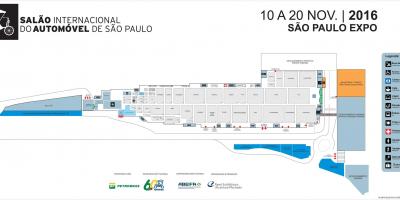 מפה של תערוכת סאו פאולו