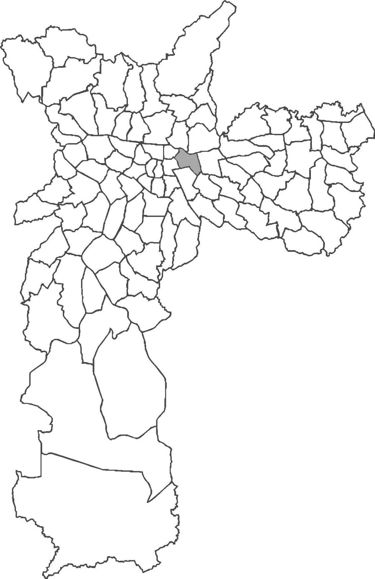 מפה של Belém מחוז