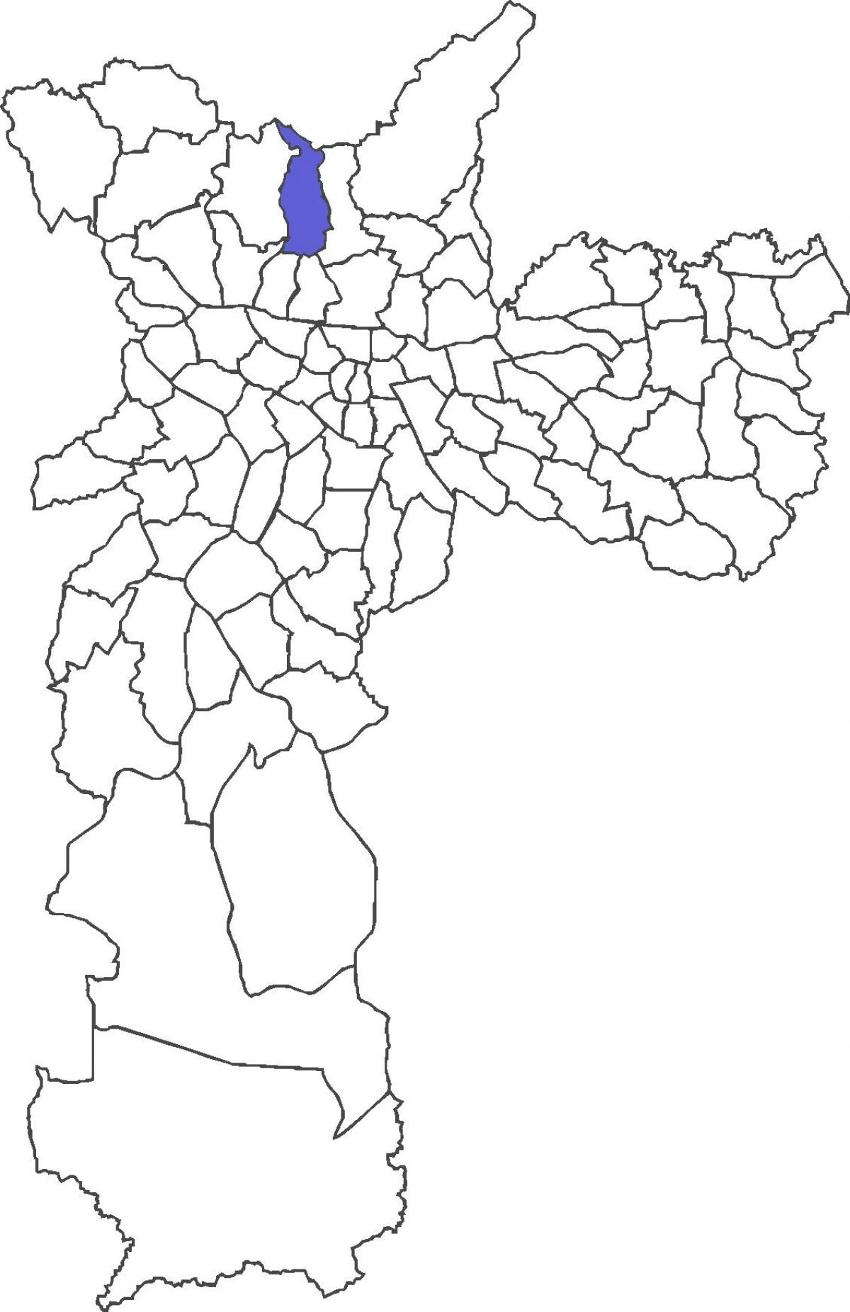מפה של Cachoeirinha מחוז