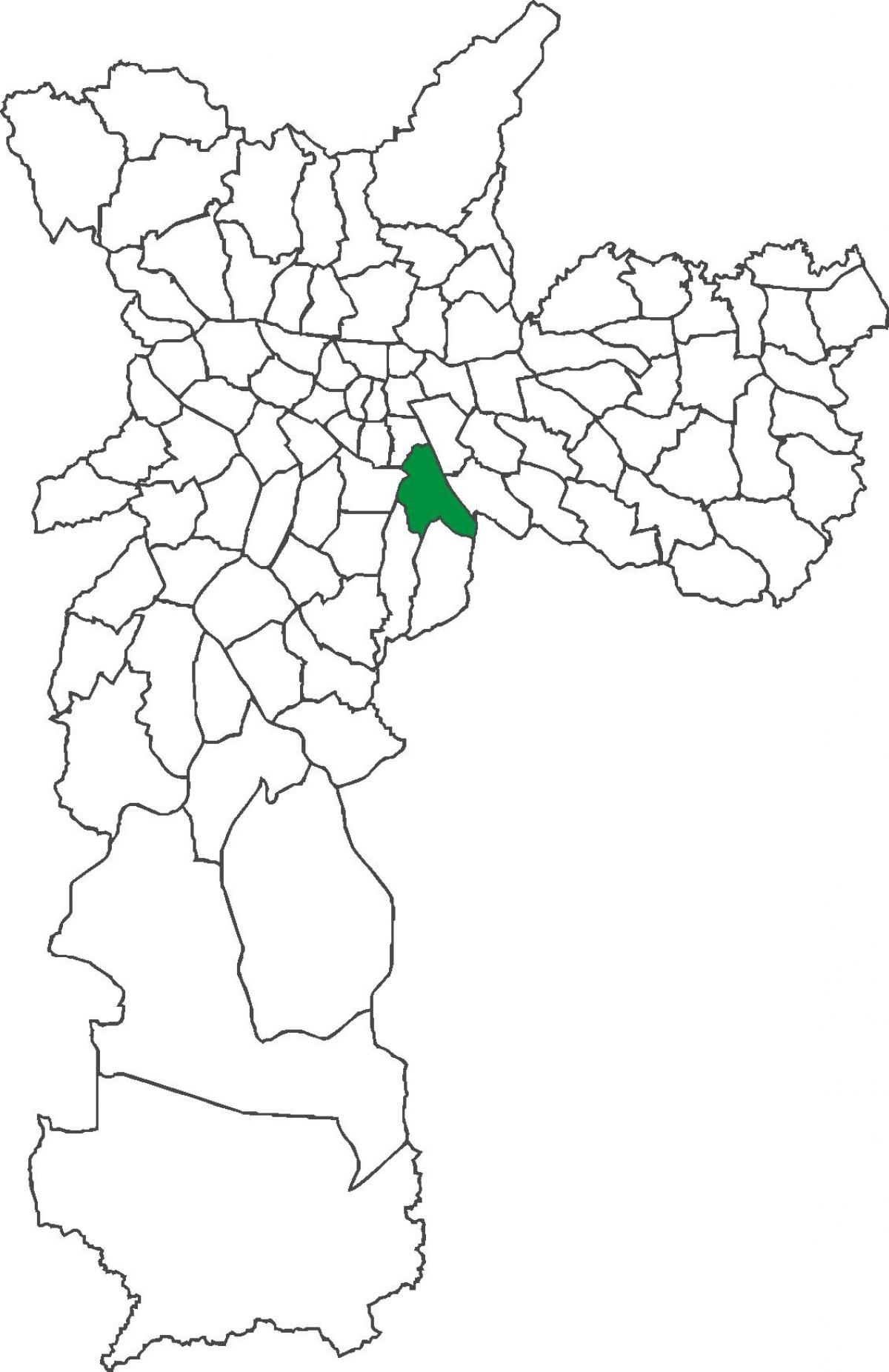 מפה של Ipiranga מחוז