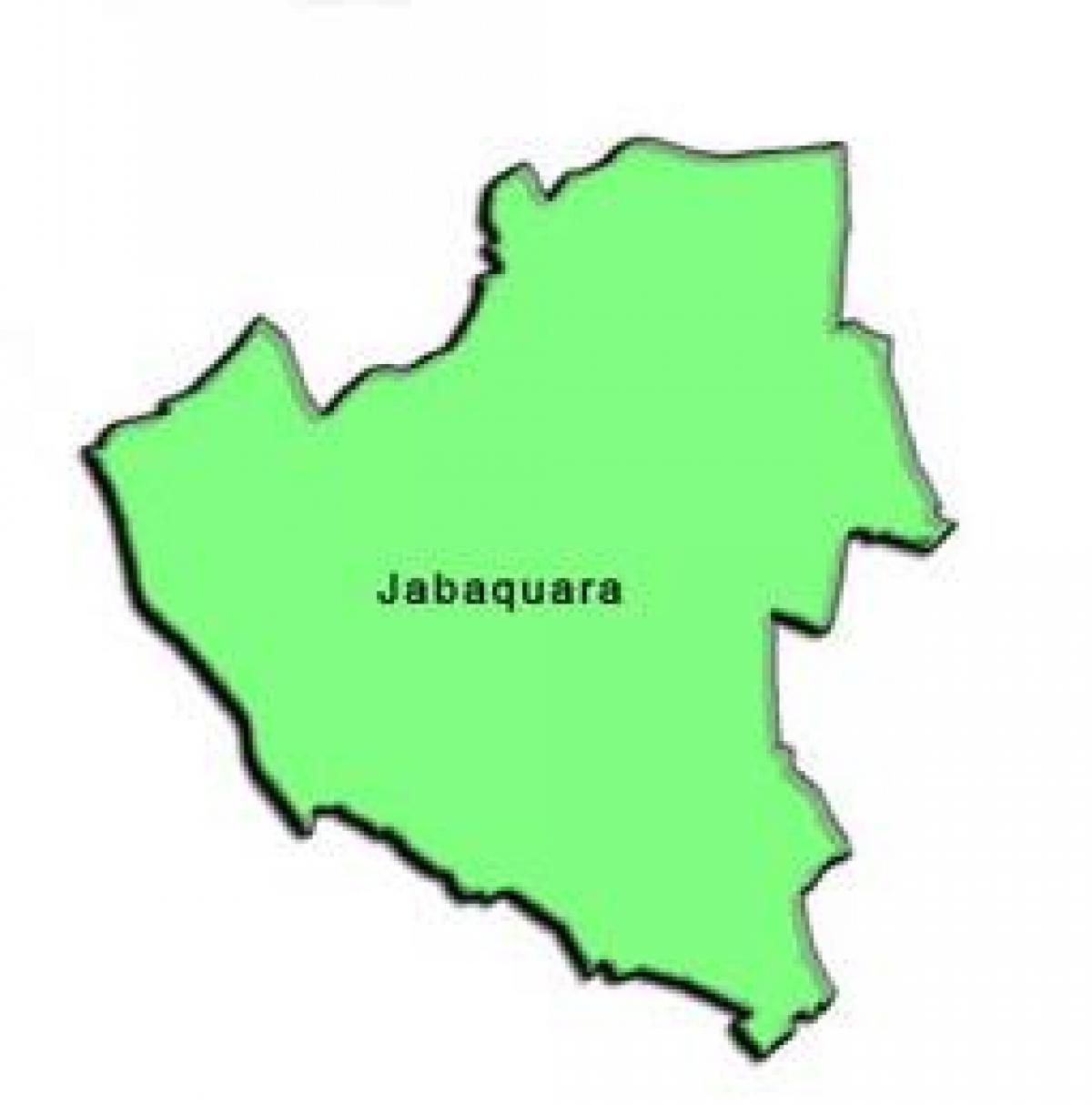 מפה של Jabaquara תת-פריפקטורה