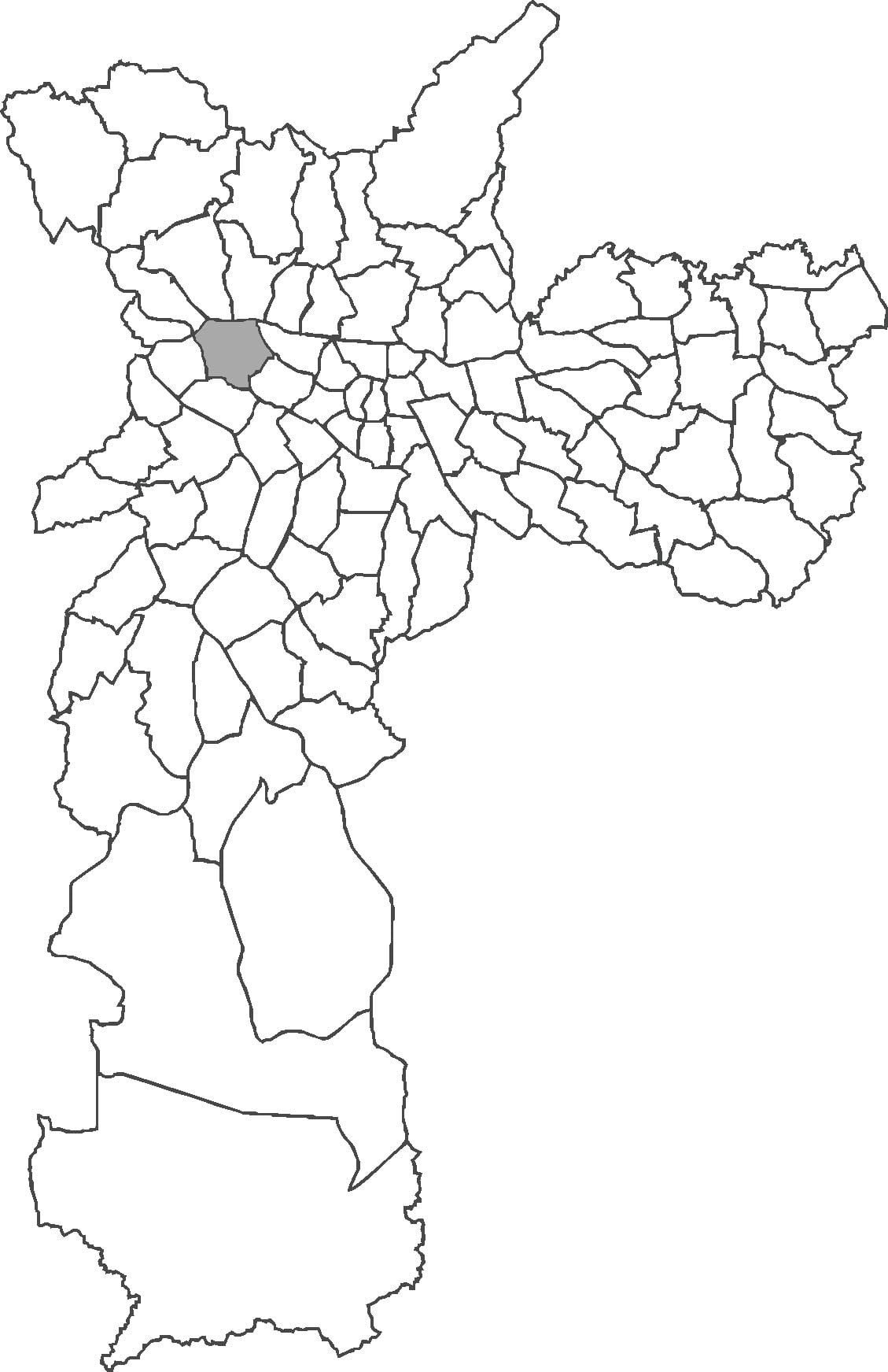 מפה של רובע Lapa