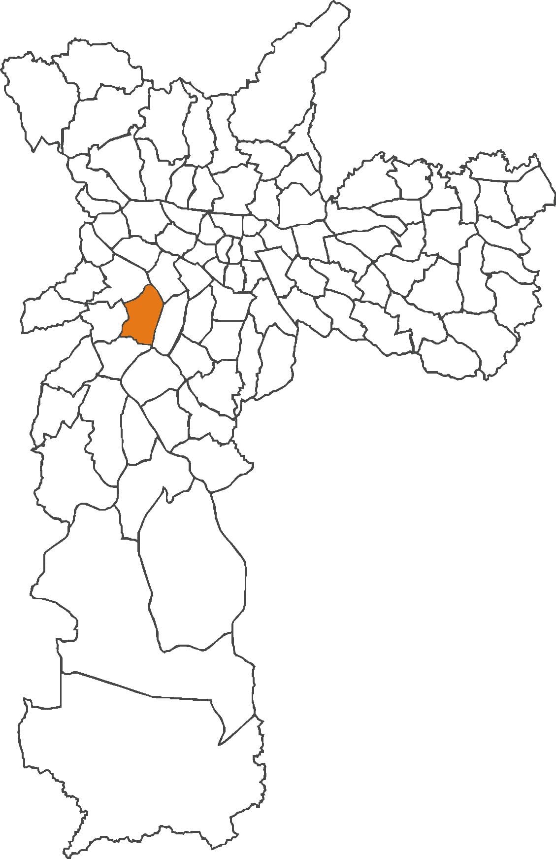 מפה של Morumbi district