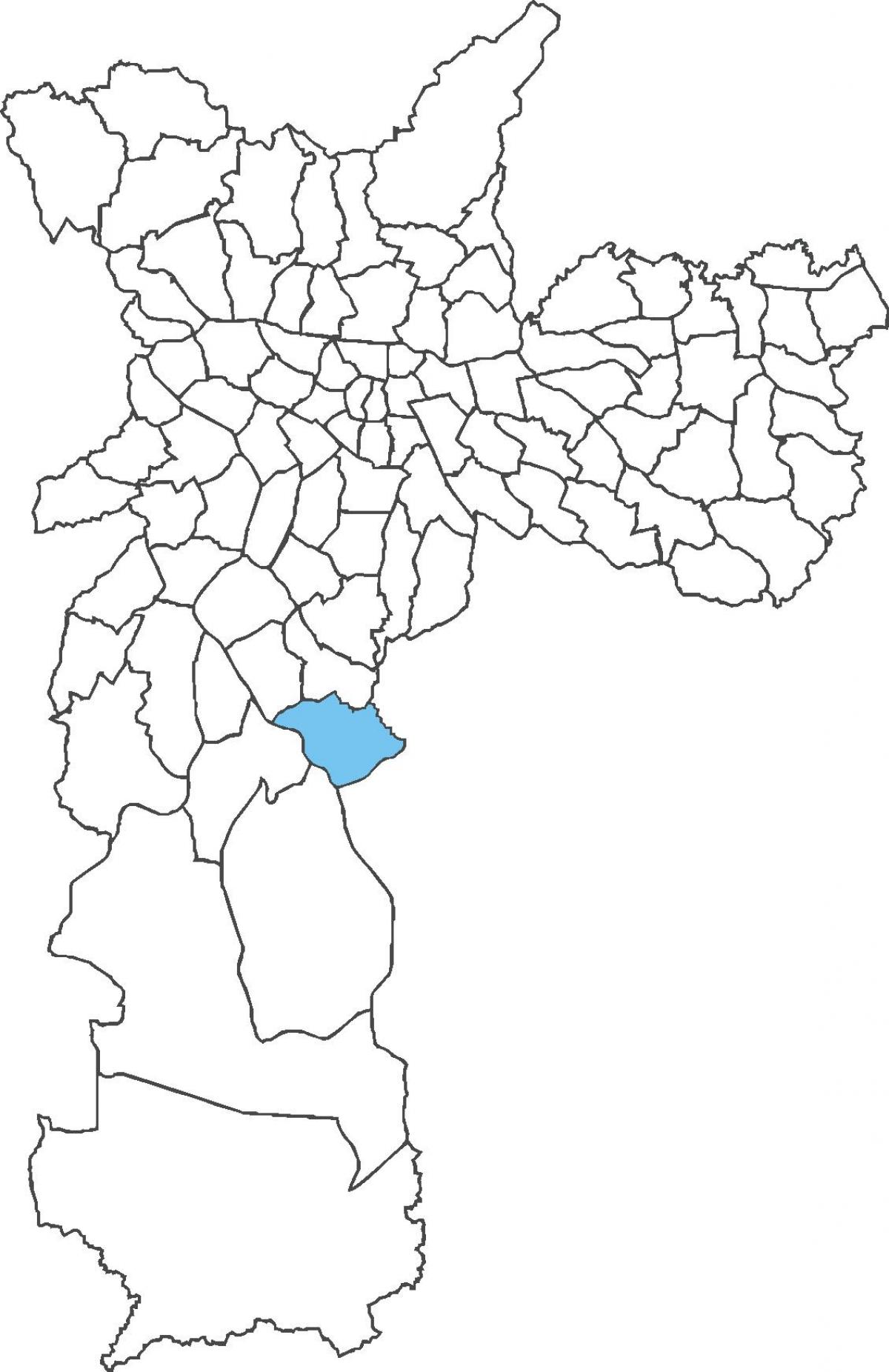 מפה של מחוז Pedreira