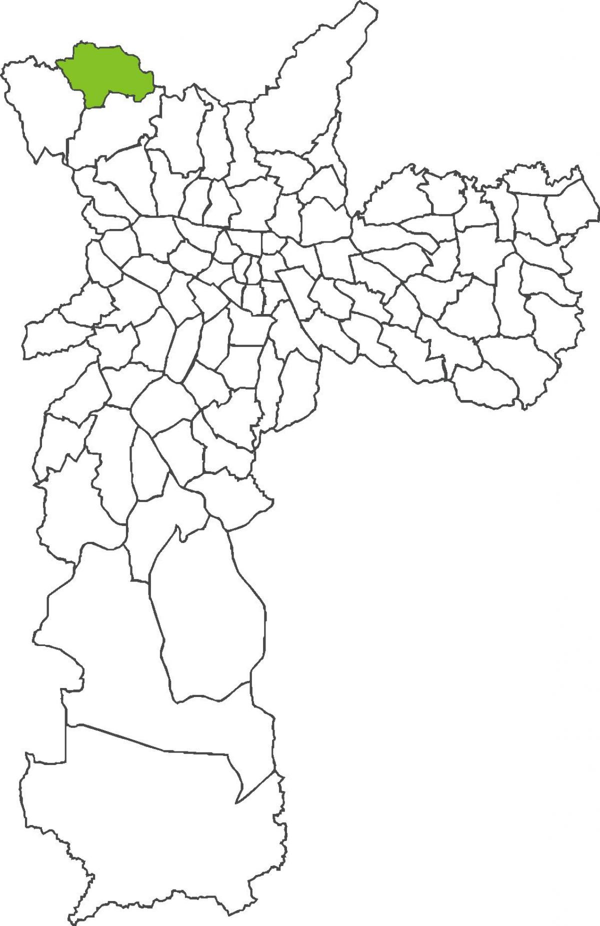 מפה של Perus מחוז