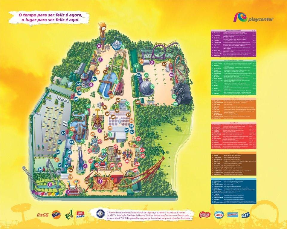מפה של PlayCenter סאו פאולו