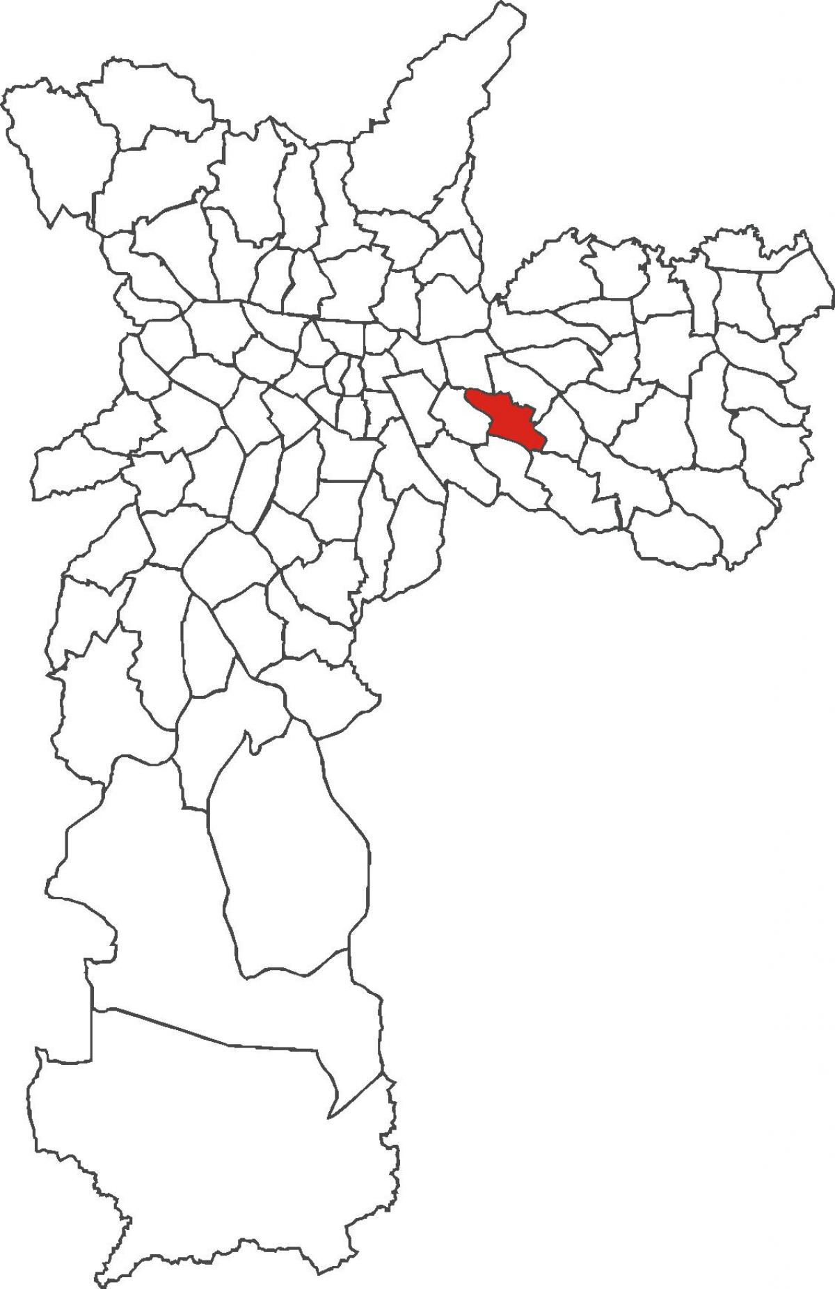 מפה של Vila פורמוזה מחוז