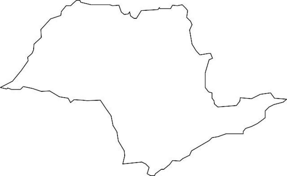 מפה של סאו פאולו וקטור