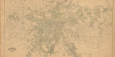 מפת לשעבר סאו פאולו - 1943