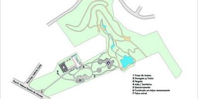 מפה של Burle Marx park