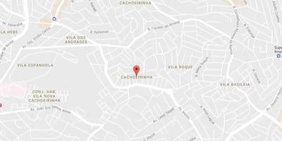 מפה של Cachoeirinha סאו פאולו