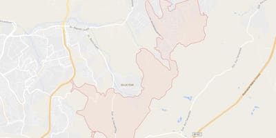 מפה של Cidade Tiradentes סאו פאולו