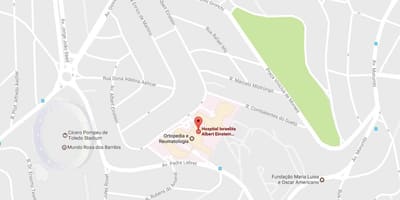 מפה של Israelita אלברט איינשטיין ח