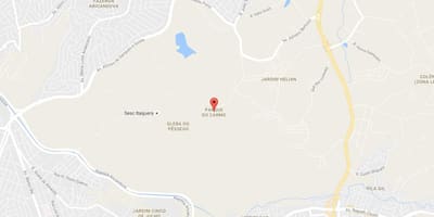 מפה של Parque do Carmo סאו פאולו