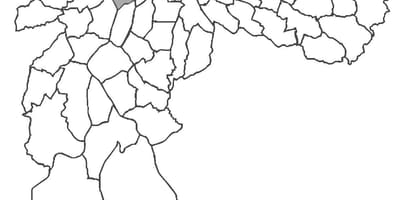 מפה של מחוז Pinheiros