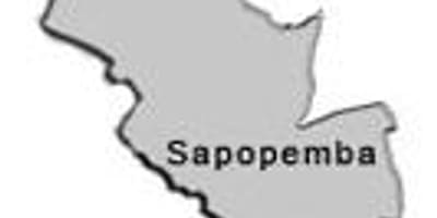 מפה של Sapopembra תת-פריפקטורה
