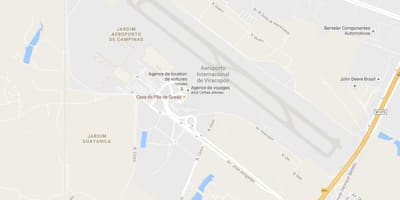 מפה של VCP - Campinas התעופה