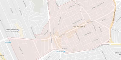 מפה של Vila Prudente סאו פאולו