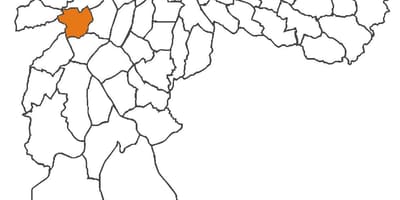 מפה של Vila Sônia מחוז
