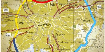 מפה של סאו פאולו העוקף